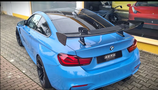 AERO Heckflügel GT-Track Schwanenhals für BMW M4 F82 Coupe