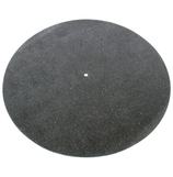 Black leather Plattenmatte