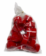 Teelichter, rot