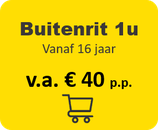 Buitenrit - 1 uur (vanaf 16 jaar)
