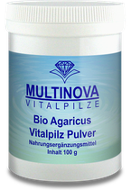 Bio Agaricus Pulver