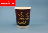 Hot Coffee Doppelwand Kaffeebecher 8oz 200ml