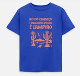 TSHIRT CAPOEIRA ENFANT - REI DO CANGAÇO - BLEU