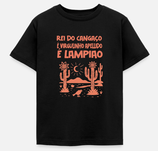 TSHIRT CAPOEIRA ENFANT - REI DO CANGAÇO  -  NOIR