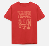 TSHIRT CAPOEIRA ENFANT - REI DO CANGAÇO - ROUGE