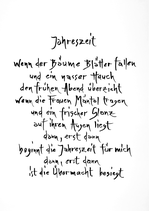A2-Poster "Jahreszeit"