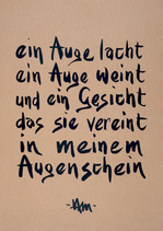 A2-Poster "Augenschein"