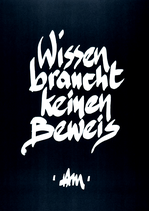 A2-Poster "Wissen"