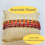 Kit Miyuki Bracciale Chanel versione Rosso/Topazio