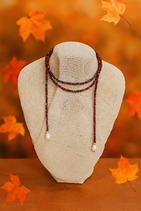 Corso Online e Kit Collana Lariat versione Bordeaux