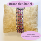 Kit Miyuki Bracciale Chanel versione Rosa/Viola