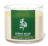 3-Dochtkerze Stress Relief (Aromatherapy)