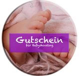 Gutschein für ein Babyfotoshooting