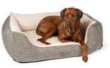 Hundebett orthopädisch VITABED CLASSIC braun-meliert/beige