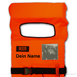 Personalisierte Rettungsweste: Besto Gulf - Orange