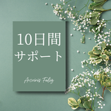 【オプション】10日間サポート