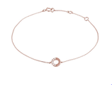 Momentoss Armband 14K roségold mit 0.03CT Brillant