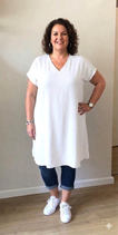 Mat Fashion jurkje wit