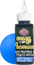 Color en gel premium azul frances