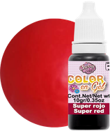 Color en gel Super rojo