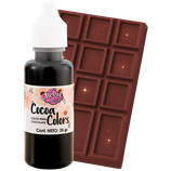 Cocoa color chocolate