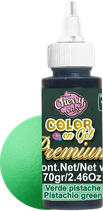 Color en gel premium verde pistache