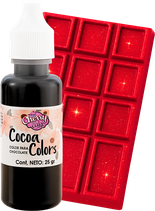 Cocoa color rojo