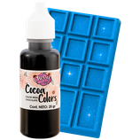 Cocoa color azul