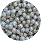 Perla diamantada para gelatina plata
