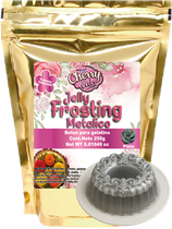 Jelly frosting metalico Plata
