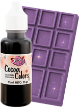 Cocoa color morado