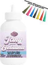 Icing para gelatina Blanco