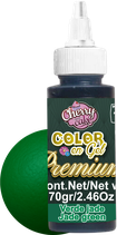 Color en gel premium verde jade