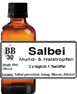 Salbei Tropfen, 50ml, 38%vol