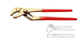 EMG51 Wasserpumpenzange mit Rillengleitgelenk aus funkenfreiem Beryllium-Kupfer / Water pump pliers groove joint made of non-sparking Beryllium-Copper