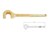 EMF70B Ventil-Schlüssel, U-Form, aus funkenfreiem Beryllium-Kupfer / Valve Wrench, U-Type, made of non-sparking beryllium-copper