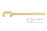 EMF68 Ventil-Schlüssel, C-Form, aus funkenfreiem Aluminium-Bronze / Valve Wrench, C-Type, made of non-sparking aluminum-bronze