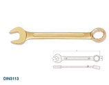 EMF35 Ringmaulschlüssel, funkenfreies Aluminium-Bronze, metrisch / Combination pliers, metric, made of non-sparking Aluminum-Bronze