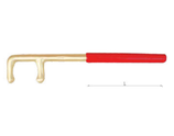 EMF74A Ventilgriff aus funkenfreiem Beryllium-Kupfer /Valve handle made of non-sparking beryllium-copper