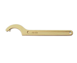 EMF73C Hakenschlüssel mit Zapfen aus funkenfreiem Beryllium-Kupfer / Wrench, hook, with Pin made of non-sparking Beryllium-Kupfer