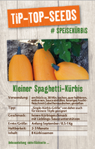 Saatgut Kleiner Spaghetti-Kürbis