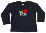 Babywelt | Babybugz | 71.0011 |  BZ11 Baby T-Shirt langarm |  Druck "The Boss"