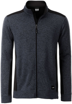 James & Nicholson | JN 862 | Herren Workwear Strickfleece Jacke