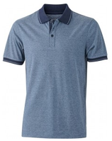 James & Nicholson | JN 706 | Herren Jersey Heather Polo