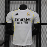 Jersey Real Madrid 2025-2026 primera equipacion versión jugador