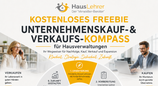 Unternehmenskauf-/Verkaufs-Kompass Kostenloses Freebie Modul 1