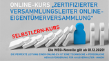 SELBSTLERN-Kurs Leiter Online-Eigentümerversammlung