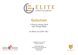 Coaching Lektion  am Platz 18 Loch