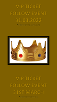 VIP Ticket 31.03.2022