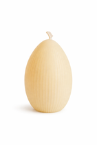 Osterei gerillt | beige